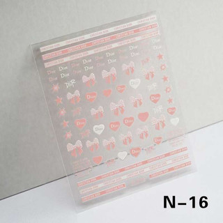 Sticker dán móng thương hiệu hót mới về