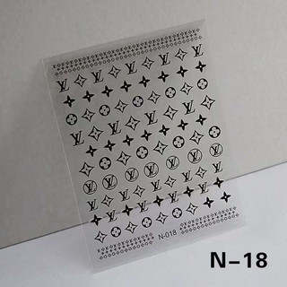 Sticker dán móng thương hiệu hót mới về