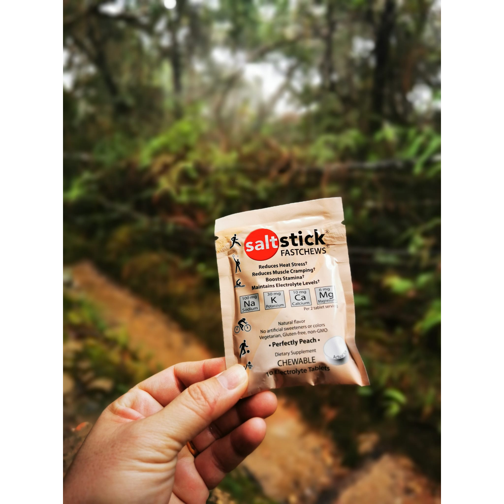 Gói 10 Viên kẹo nhai bổ sung điện giải SaltStick FastChews