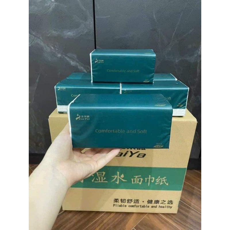 1 thùng 20 gói giấy ăn Laiya