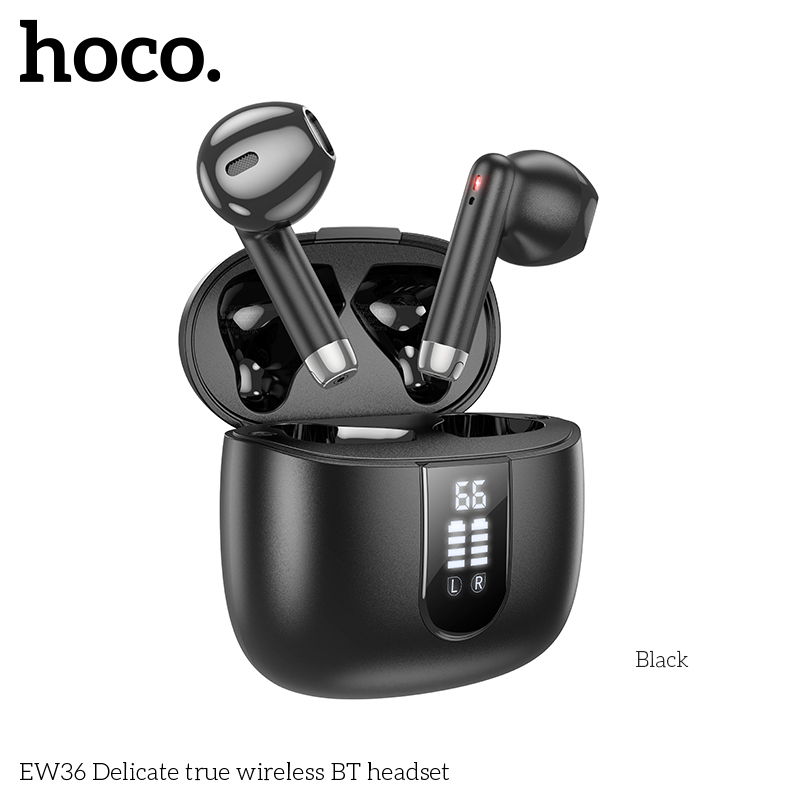 Tai nghe Bluetooth TWS Hoco EW36 V5.3, Pin 4h, Báo pin từng tai - NHẤT TÍN Computer