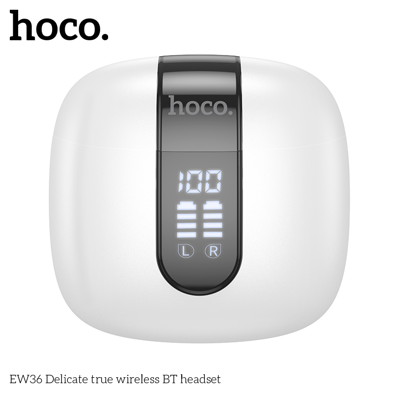 Tai nghe Bluetooth TWS Hoco EW36 V5.3, Pin 4h, Báo pin từng tai - NHẤT TÍN Computer