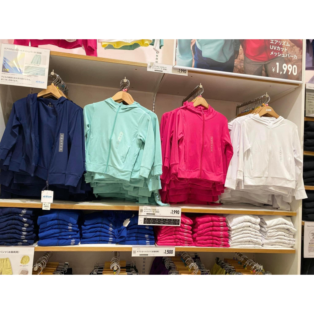 ÁO CHỐNG NẮNG KID UNI.QLO SIZE 150(M45-M55 VỪA)