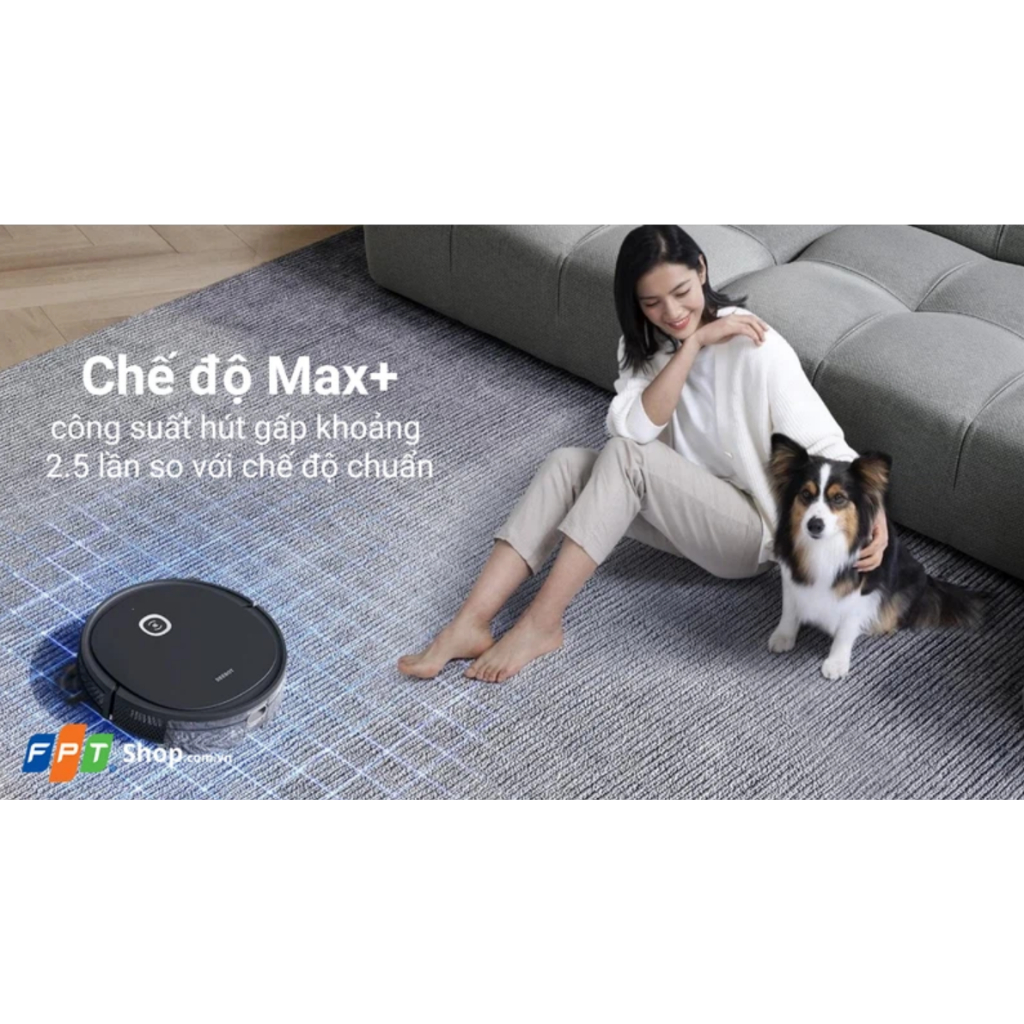 ROBOT HÚT BỤI LAU NHÀ ECOVACS DEEBOT U2 PRO .BẢO HÀNH 24 THÁNG