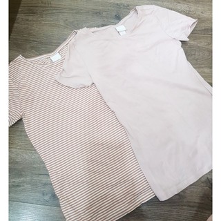 áo phông zara h$m auth s, xs