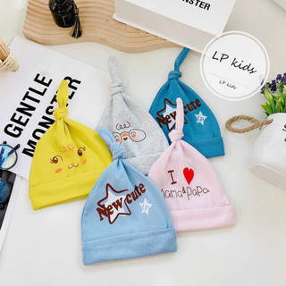 Mũ Nón Vải Mềm Mịn Cho Bé Sơ Sinh