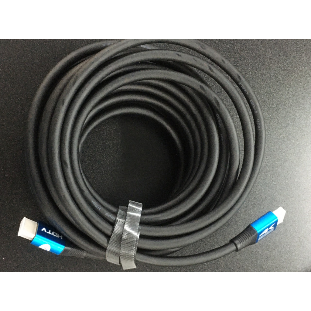 Dây cáp HDMI 4K 10 mét dây đen tròn  tín hiệu chuẩn chống nhiễu tốt Full HD