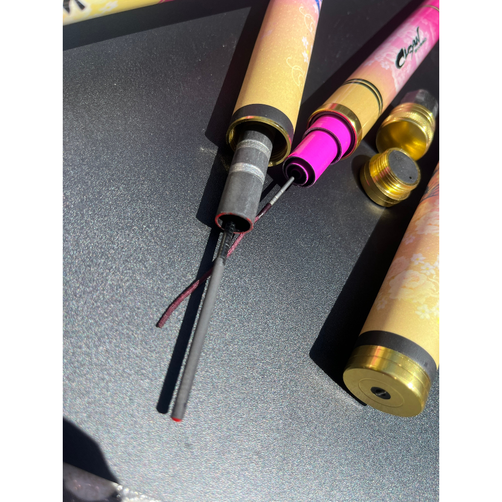 Cần Câu Đài Hoa Mực Nước 5h 28i phiên bản 2023 màu hồng