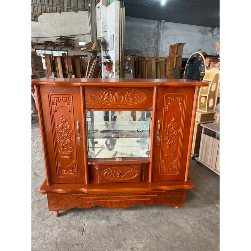 Kệ Tivi Gỗ Xoan Đào Ngang 2M (FREESHIP)