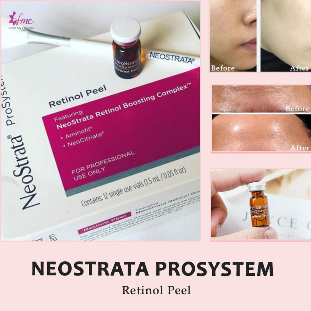 Tách lẻ Tinh chất Neostrata Prosystem Retinol Peel 1.5ml/ống + Tặng 1 túi chườm giảm đau bụng