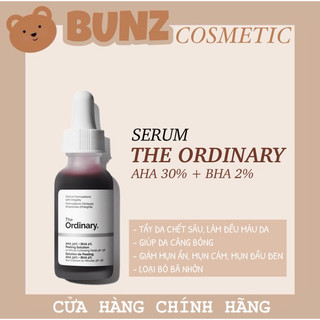 The Ordinary AHA30% + BHA 2% Peeling Solution serum tẩy tế bào chết