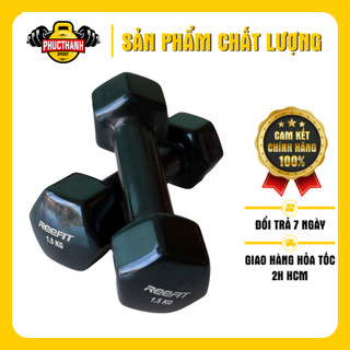 Bộ 2 tạ tay bọc cao su non 1.5kg reefit