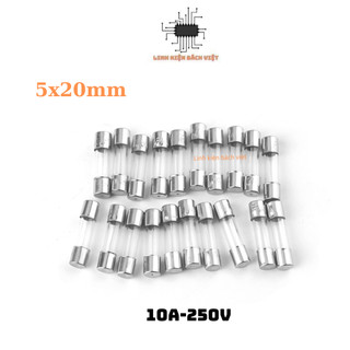 Cầu chì ống thủy tinh 10a 250v 5x20mm chất lượng tốt