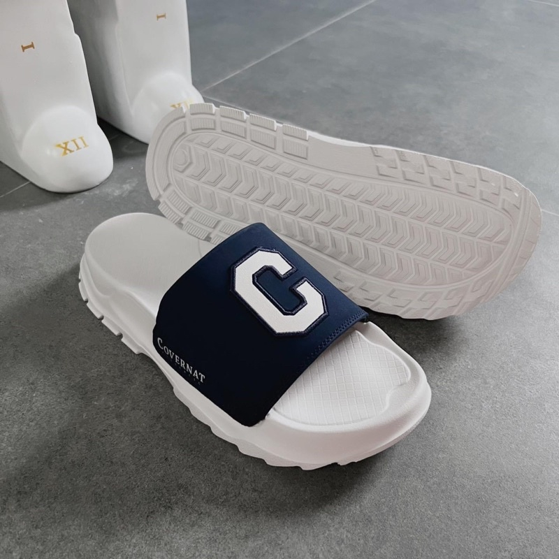 Dép Quai Ngang Covernat Nam. Dép Quai Ngang Chữ C. Dép Covernat Đế IP Kiểu Dáng Quai Ngang Logo Chữ C 3 Màu Siêu Hot