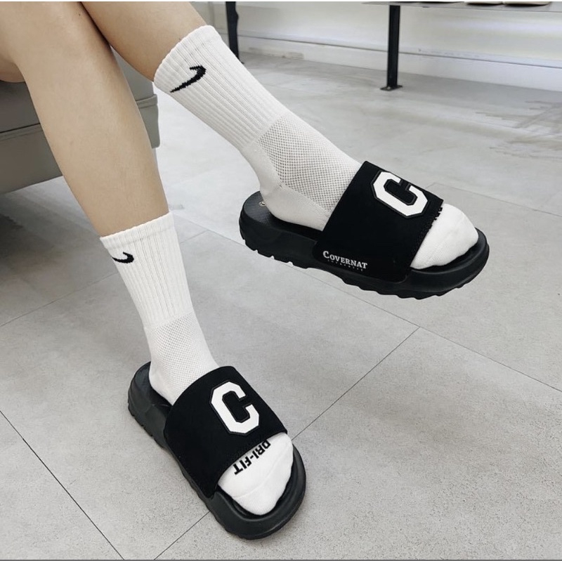 Dép Quai Ngang Covernat Nam. Dép Quai Ngang Chữ C. Dép Covernat Đế IP Kiểu Dáng Quai Ngang Logo Chữ C 3 Màu Siêu Hot