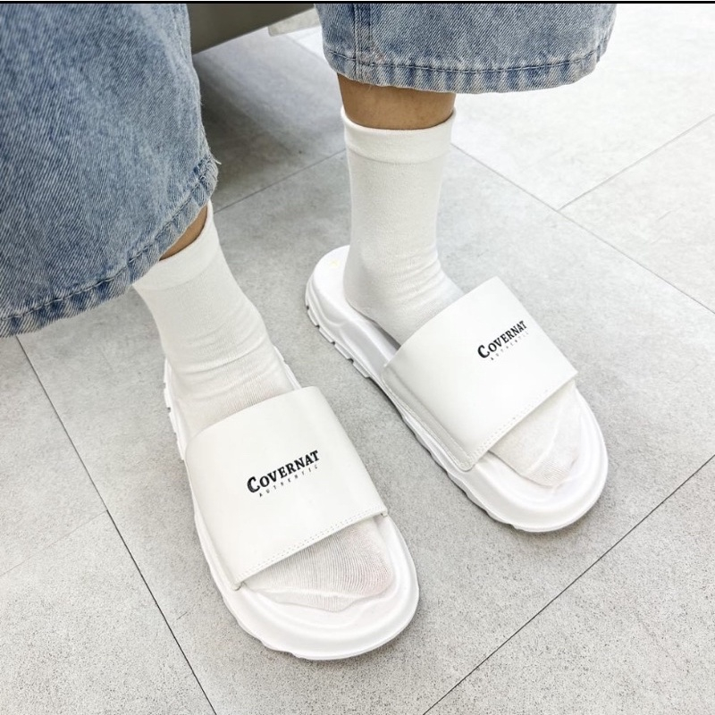 Dép Quai Ngang Covernat Nam. Dép Quai Ngang Chữ C. Dép Covernat Đế IP Kiểu Dáng Quai Ngang Logo Chữ C 3 Màu Siêu Hot