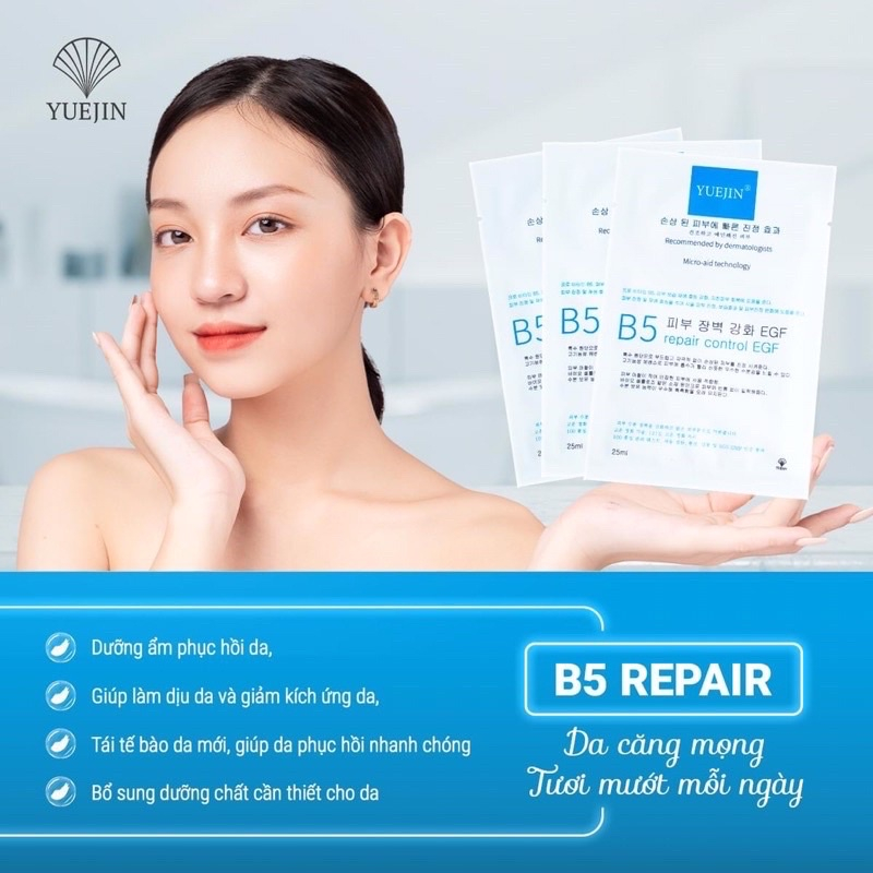 Mặt Nạ B5 Yuejin Repair Control YUEJIN Tăng Đàn Hồi Và Cấp Ẩm Cho Da nhà SANDOER vh03