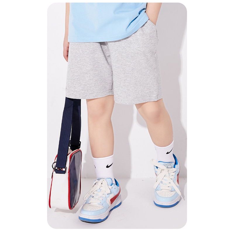 Quần đùi bé trai BOBDOG, quần đùi trẻ em chất liệu da cá cạp chun co dãn cho bé BQ01