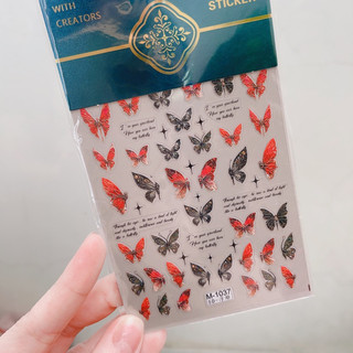 Sticker trang trí dán móng nổi 5D siêu đẹp