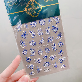 Sticker trang trí dán móng nổi 5D siêu đẹp