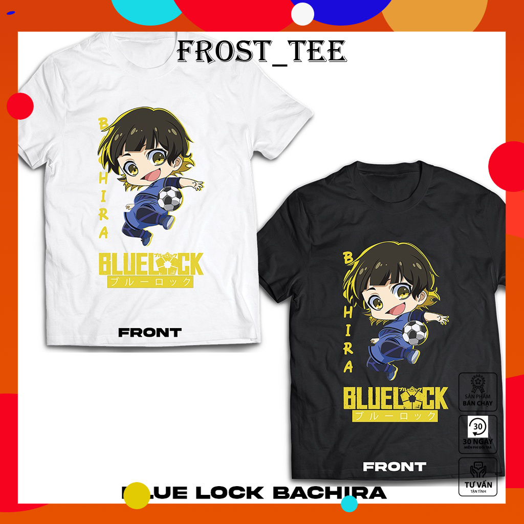 Áo thun hình BLUE LOCK Team Z CHIBI EDITION Isagi, Bachira, Kunigami, New Anime cực chất giá rẻ mẫu HOT bán chạy