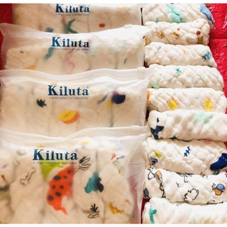 Set 5 khăn sữa KILUTA 6 lớp