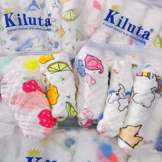 Set 5 khăn sữa KILUTA 6 lớp