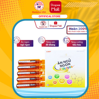 Siro ĂN NGỦ NGON giúp bé ăn ngon tiêu hóa khỏe, tăng dưỡng chất, tăng sức đề kháng - CHÍNH HÃNG 100% MEDIHAR USA
