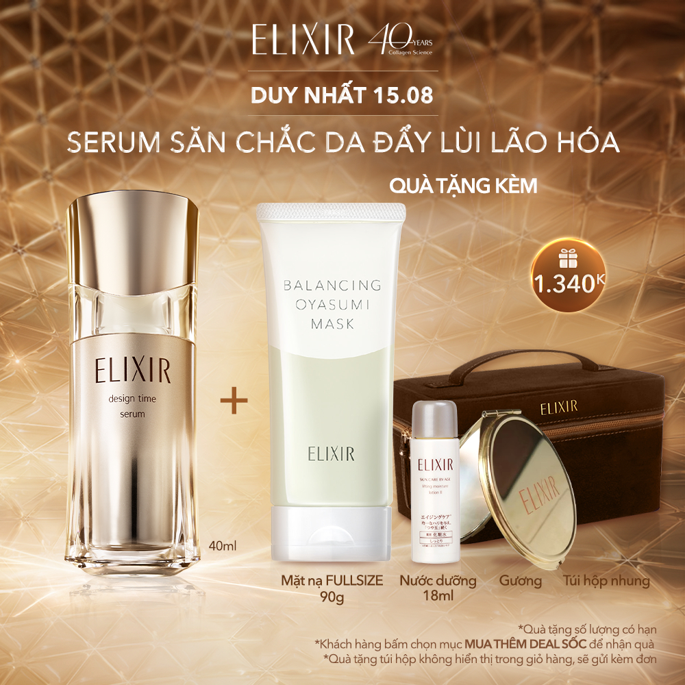 Serum săn chắc da ngăn ngừa lão hóa Elixir Superieur Design Time Serum 40ml