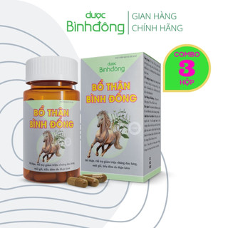 Combo 3 hộp Bổ Thận Bình Đông hỗ trợ giảm triệu chứng đau lưng, mỏi gối, tiểu đêm