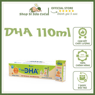 Sữa bột pha sẵn vitadairy colos dha+ 110ml - thùng 48 hộp