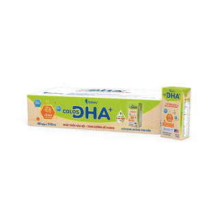Sữa bột pha sẵn Colos DHA 110ml - Vitadairy (lốc 4 hộp)