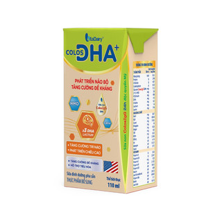 Sữa bột pha sẵn Colos DHA 110ml - Vitadairy (lốc 4 hộp)