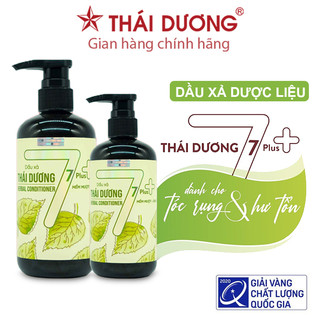 Dầu xả dược liệu Thái Dương 7 Plus dung tích 100ml / 480ml giúp tóc suôn mượt, dành cho tóc rụng, tóc yếu