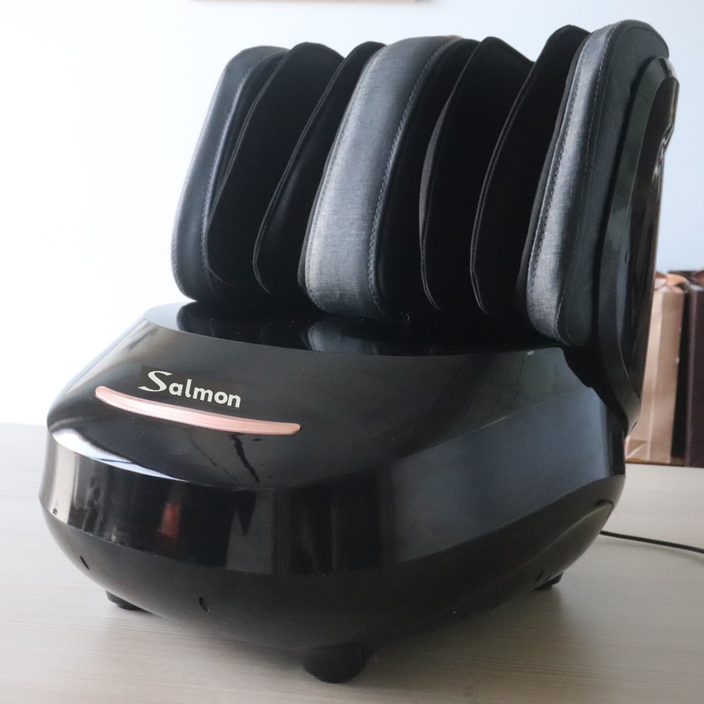 Máy massage Chân Bắp phân hạng Cao Cấp Salmon S300-8D 360 độ- Mát xa thư giãn bàn chân, bắp chân