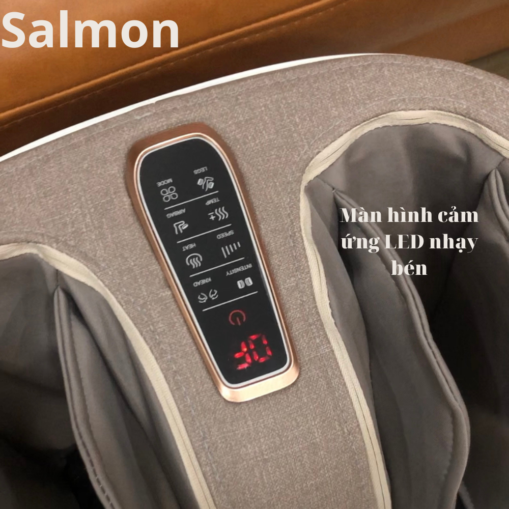 Máy massage Chân Bắp phân hạng Cao Cấp Salmon S300-8D 360 độ- Mát xa thư giãn bàn chân, bắp chân