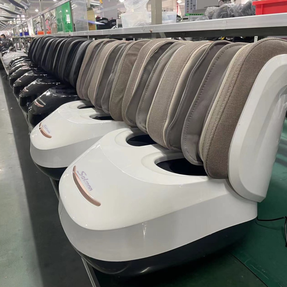 Máy massage Chân Bắp phân hạng Cao Cấp Salmon S300-8D 360 độ- Mát xa thư giãn bàn chân, bắp chân