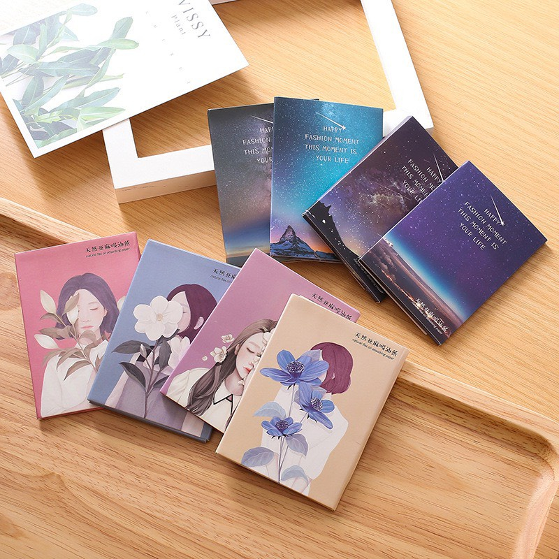 Combo 5 giấy thấm dầu 50 tờ nội địa Trung