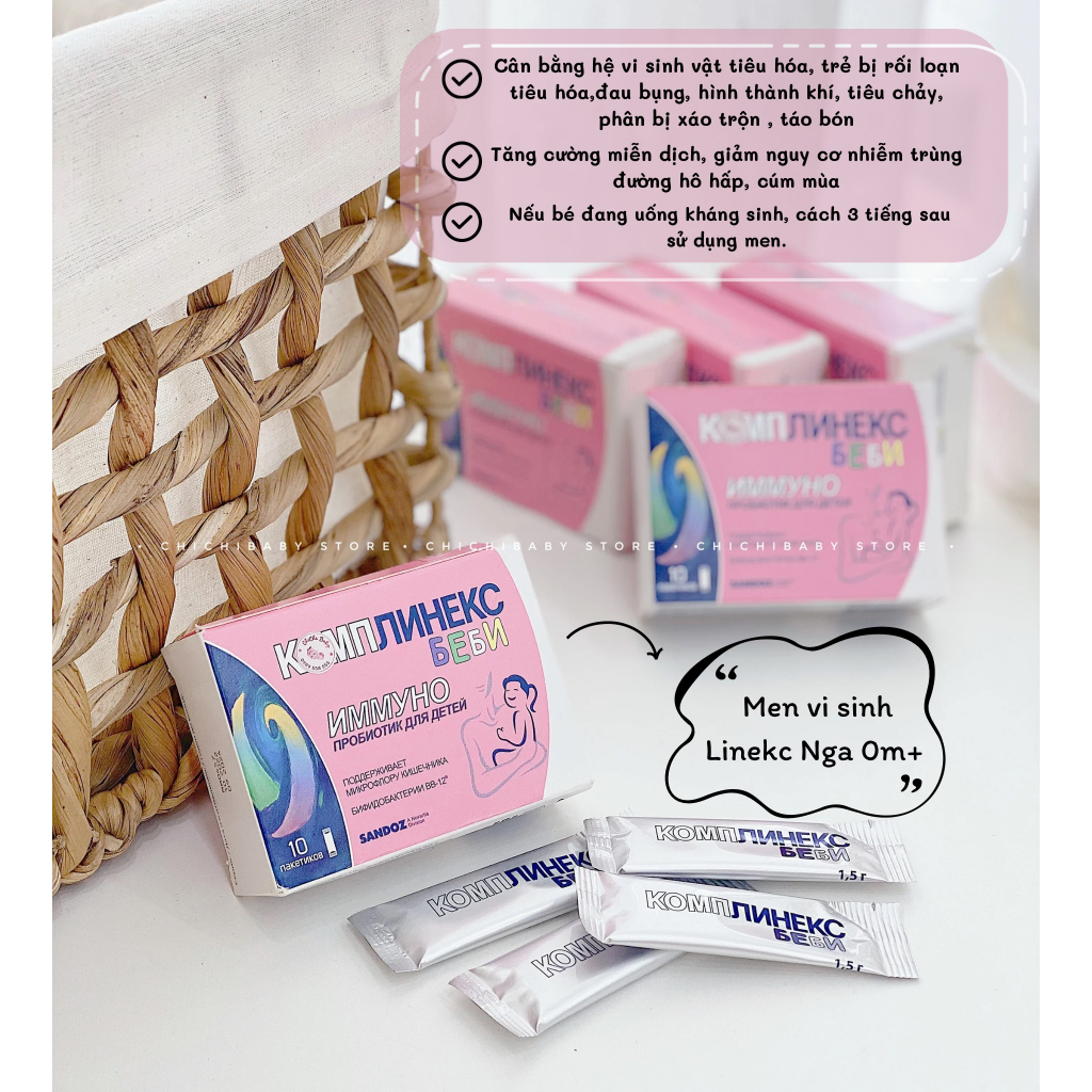 Men vi sinh COMPLINEX BABY nga 0m+