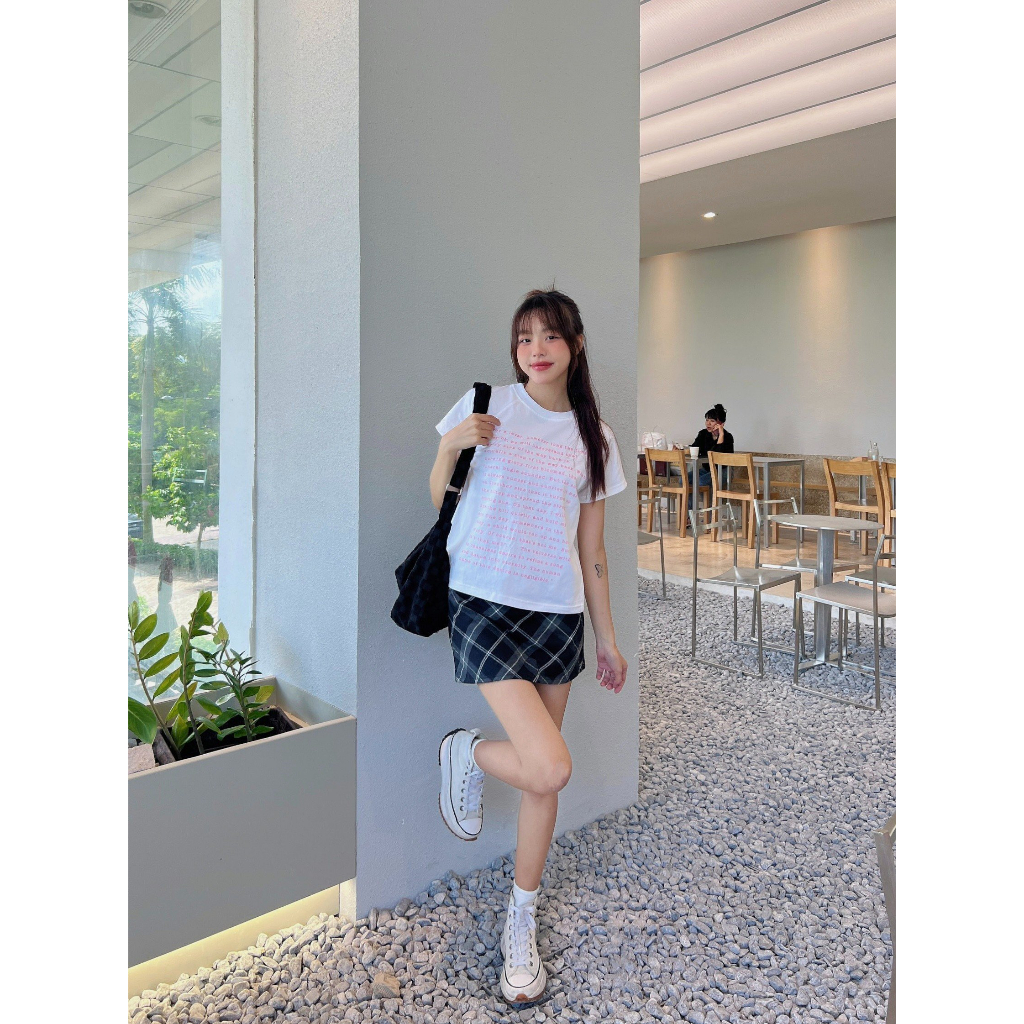 Áo Baby Tee LOVER form Boxyfit vải cotton 2 chiều thoáng mát brand Calem.Club