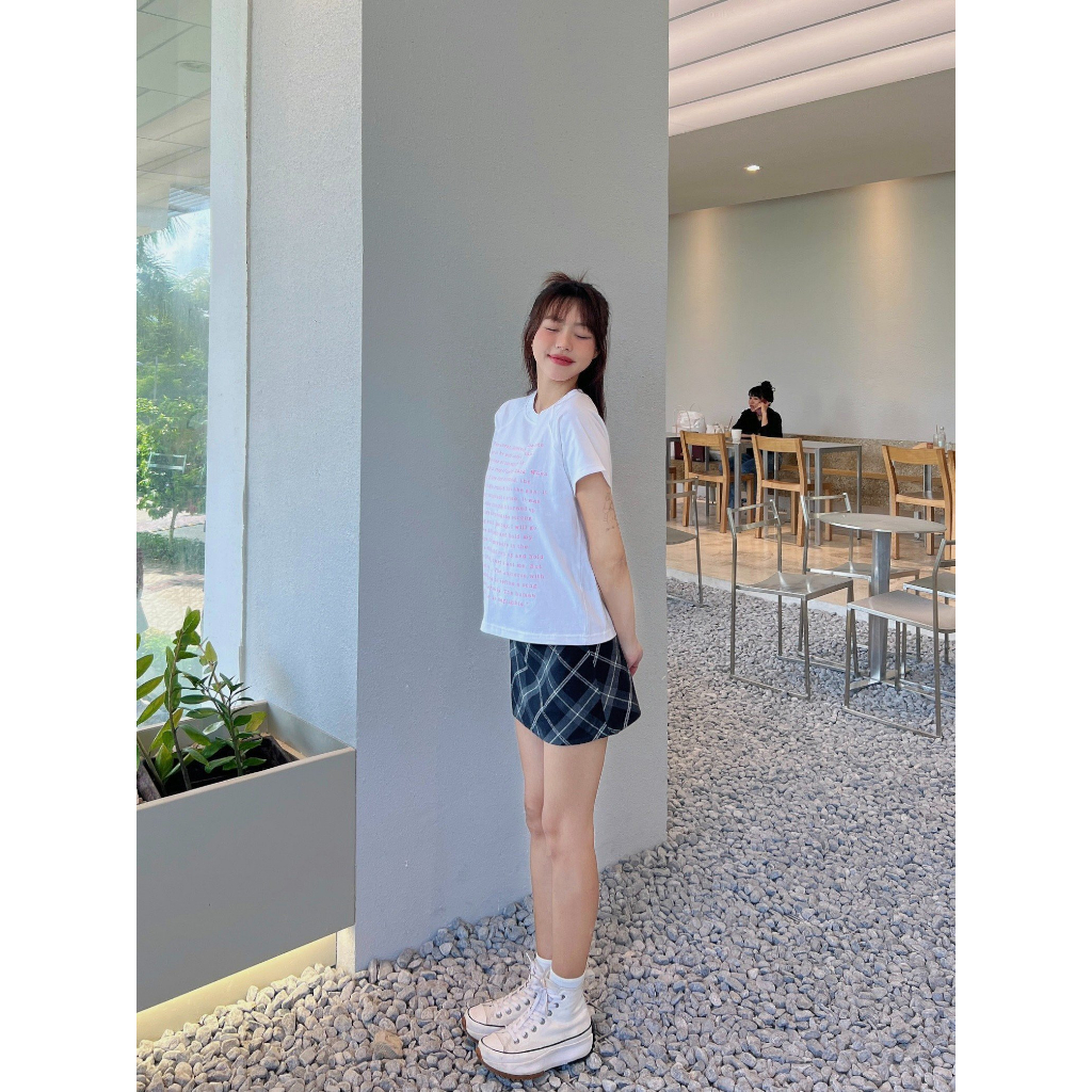 Áo Baby Tee LOVER form Boxyfit vải cotton 2 chiều thoáng mát brand Calem.Club