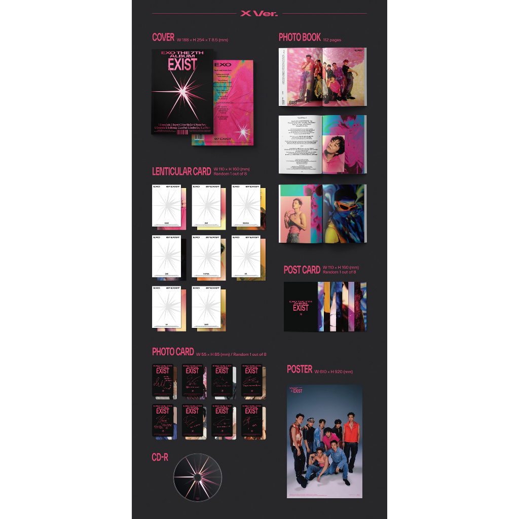 Album EXO EXIST - Bộ ảnh EXO EXIST
