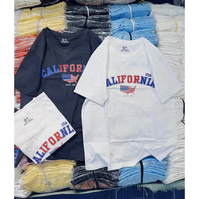 ÁO THUN FOM RỘNG CALI