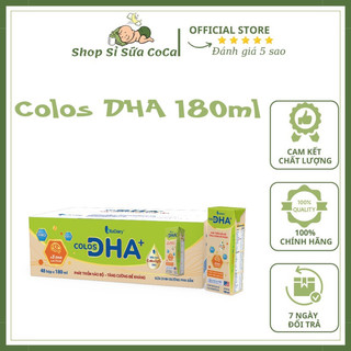 /sữa bột pha sẵn colos dha 110ml/180ml- thùng 48 hộp