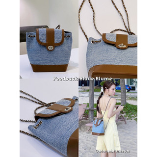 𝐁𝐥𝐚𝐮𝐞𝐁𝐥𝐮𝐦𝐞🦋 Balo Denim độc lạ cá tính
