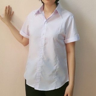 Áo sơ mi học sinh nữ cấp 2 cấp 3 đồng phục học sinh, đồ đi học, sơ mi nữ, sơ mi trắng đẹp