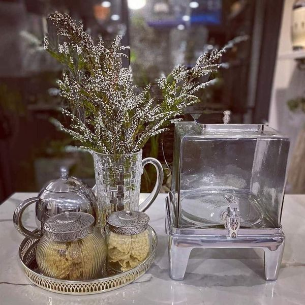 Khay mạ bạc Edzard