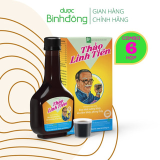Combo 6 chai Thảo Linh Tiên Dược Bình Đông - Giảm đau nhức, thoái hóa khớp, thấp khớp, phong thấp