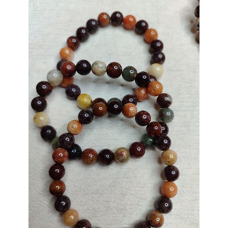 Chuỗi đeo tay hồng lựu nhiều màu