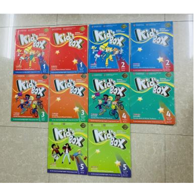 Bộ Kids Box 12345 bản 2nd